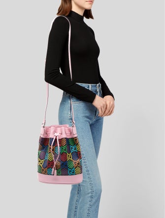 Gucci GG Psychedelic Bucket Bag