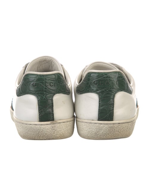 Gucci Leather Striped Sneakers