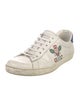 Gucci Leather Graphic Print Sneakers