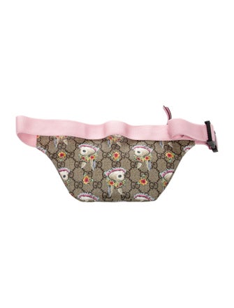 Gucci Kids Girls' Coated Canvas WaistBag