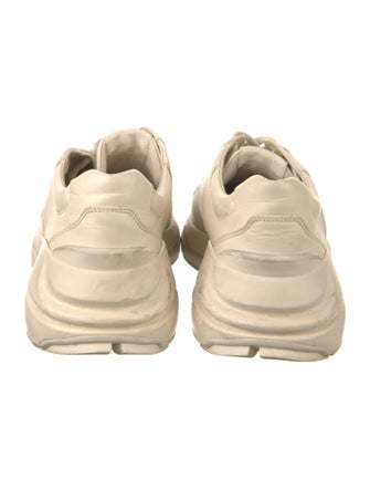 Gucci Double G Logo Leather Sneakers