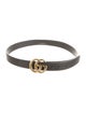 Gucci Marmont Double G Logo Belt