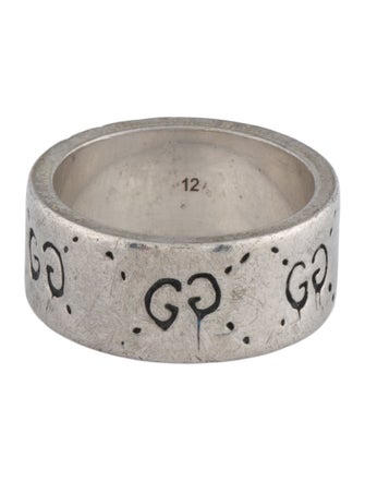 Gucci Ghost Band Ring