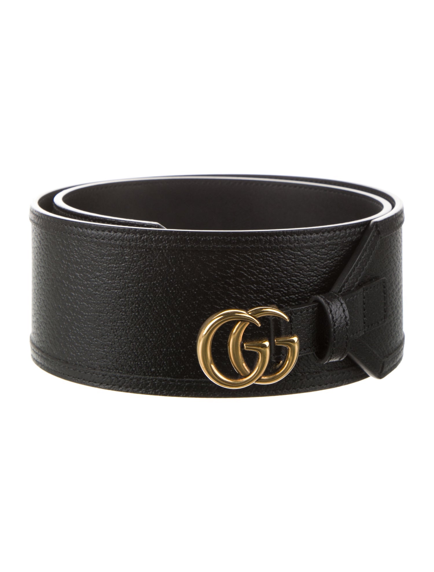 Gucci Wide Leather Belt