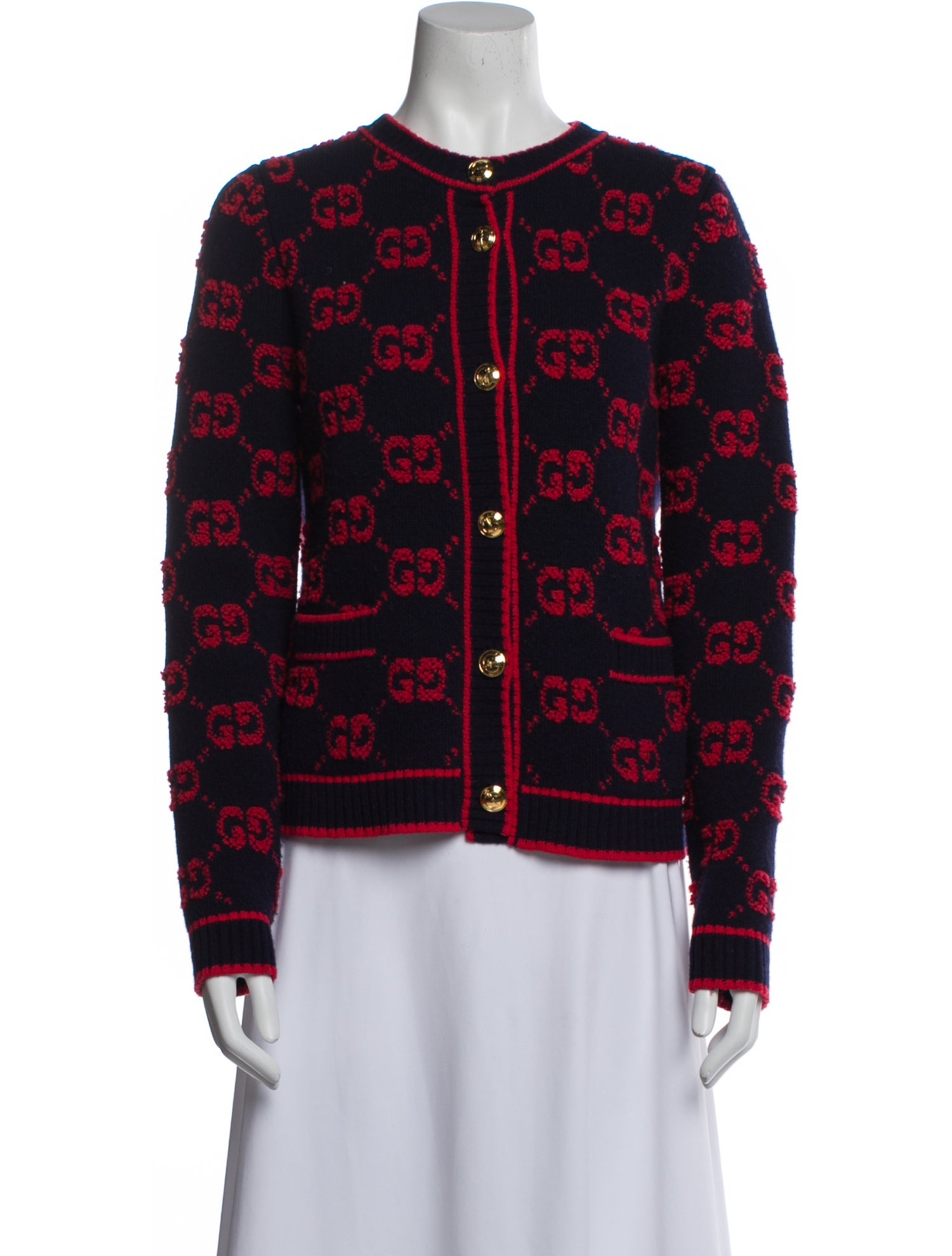 Gucci Wool Printed Sweater