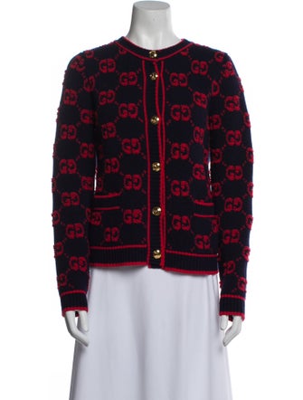 Gucci Wool Printed Sweater