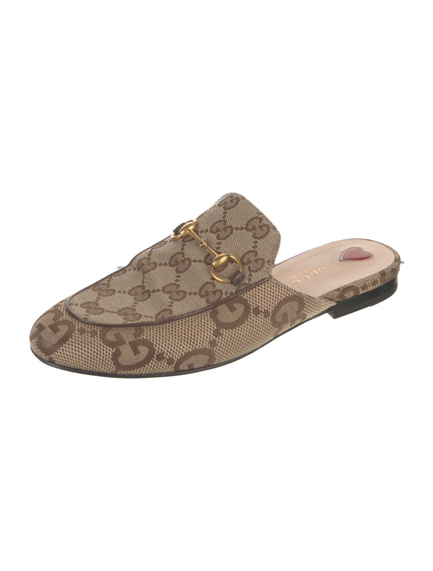 Gucci GG Canvas Canvas Mules