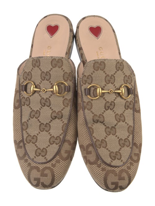 Gucci GG Canvas Canvas Mules