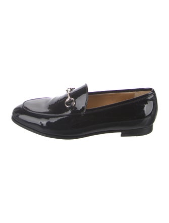 Gucci 1955 Horsebit Accent Patent Leather Loafers