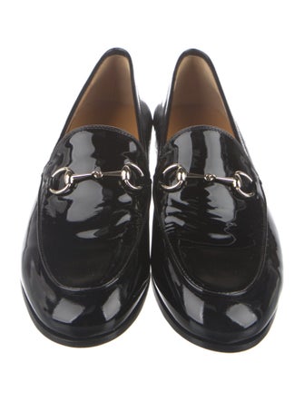 Gucci 1955 Horsebit Accent Patent Leather Loafers
