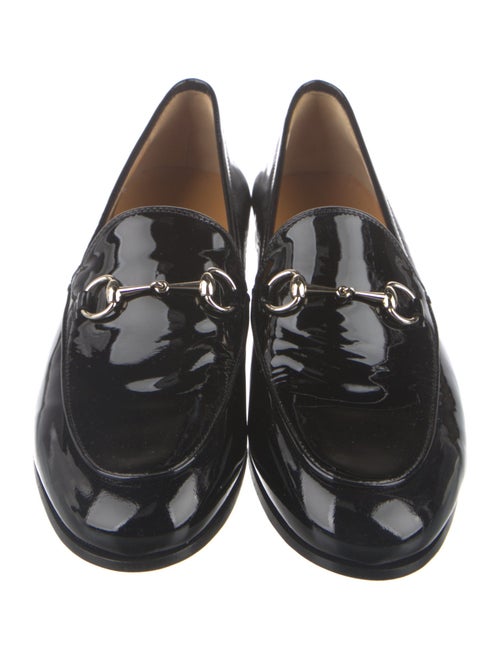 Gucci 1955 Horsebit Accent Patent Leather Loafers