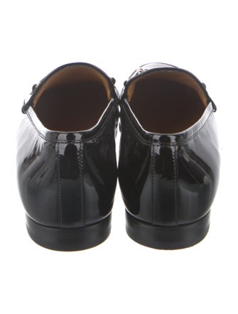 Gucci 1955 Horsebit Accent Patent Leather Loafers