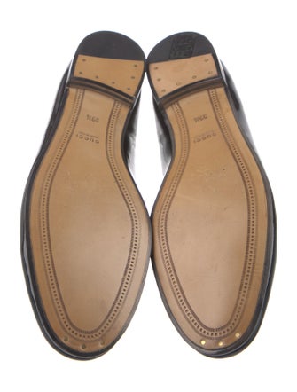 Gucci 1955 Horsebit Accent Patent Leather Loafers