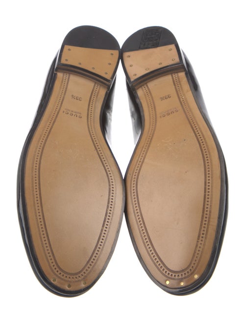 Gucci 1955 Horsebit Accent Patent Leather Loafers