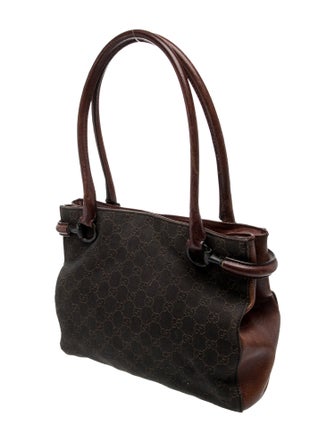 Gucci GG Denim Shoulder Bag