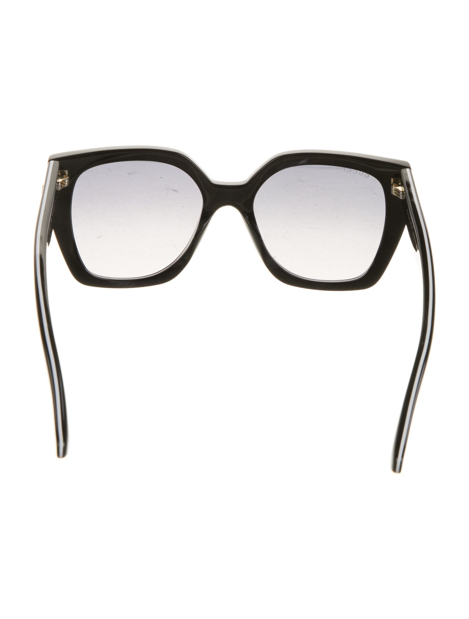Gucci Web Accent Oversize Sunglasses