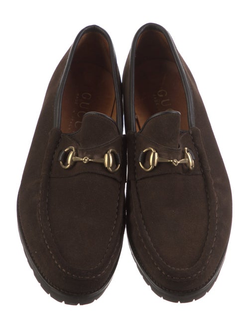 Gucci Horsebit Accent Suede