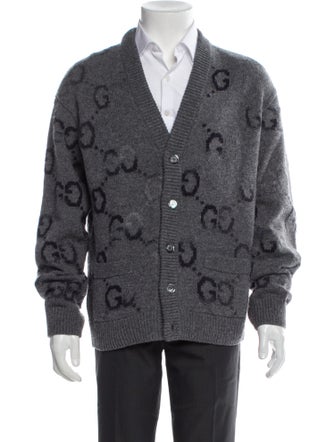 Gucci GG Supreme Wool Cardigan