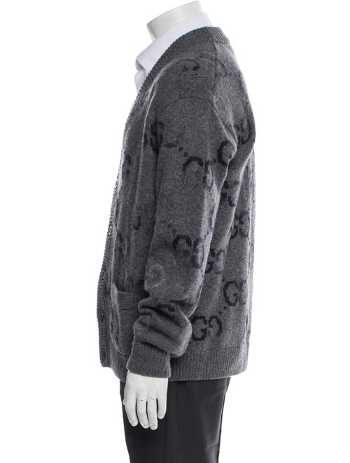 Gucci GG Supreme Wool Cardigan