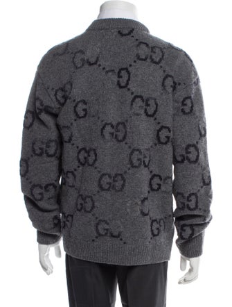 Gucci GG Supreme Wool Cardigan