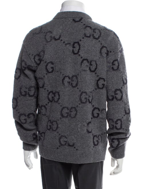 Gucci GG Supreme Wool Cardigan