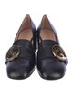 Gucci Interlocking G Logo Leather Pumps