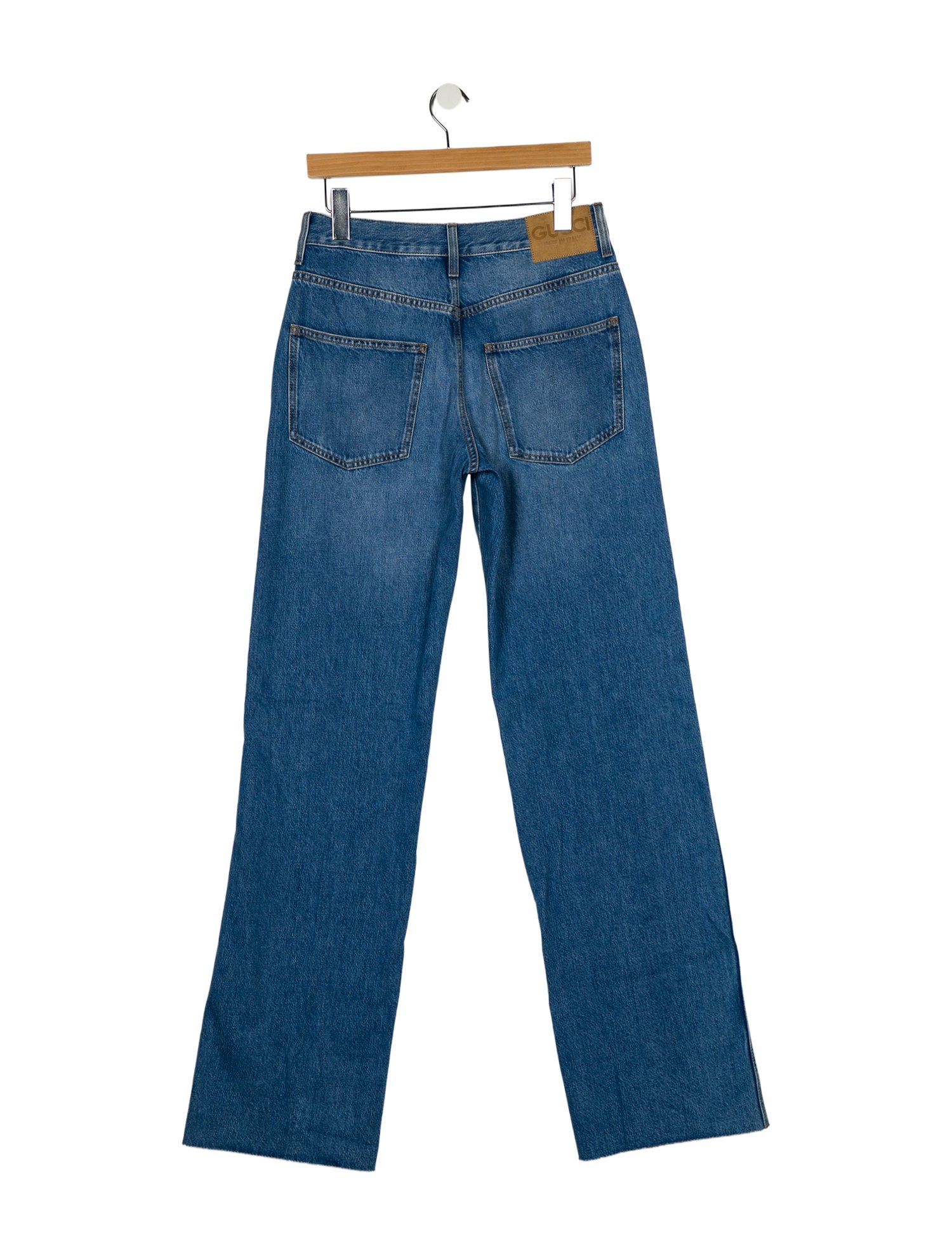 Gucci High-Rise Wide Leg Jeans w/ Tags