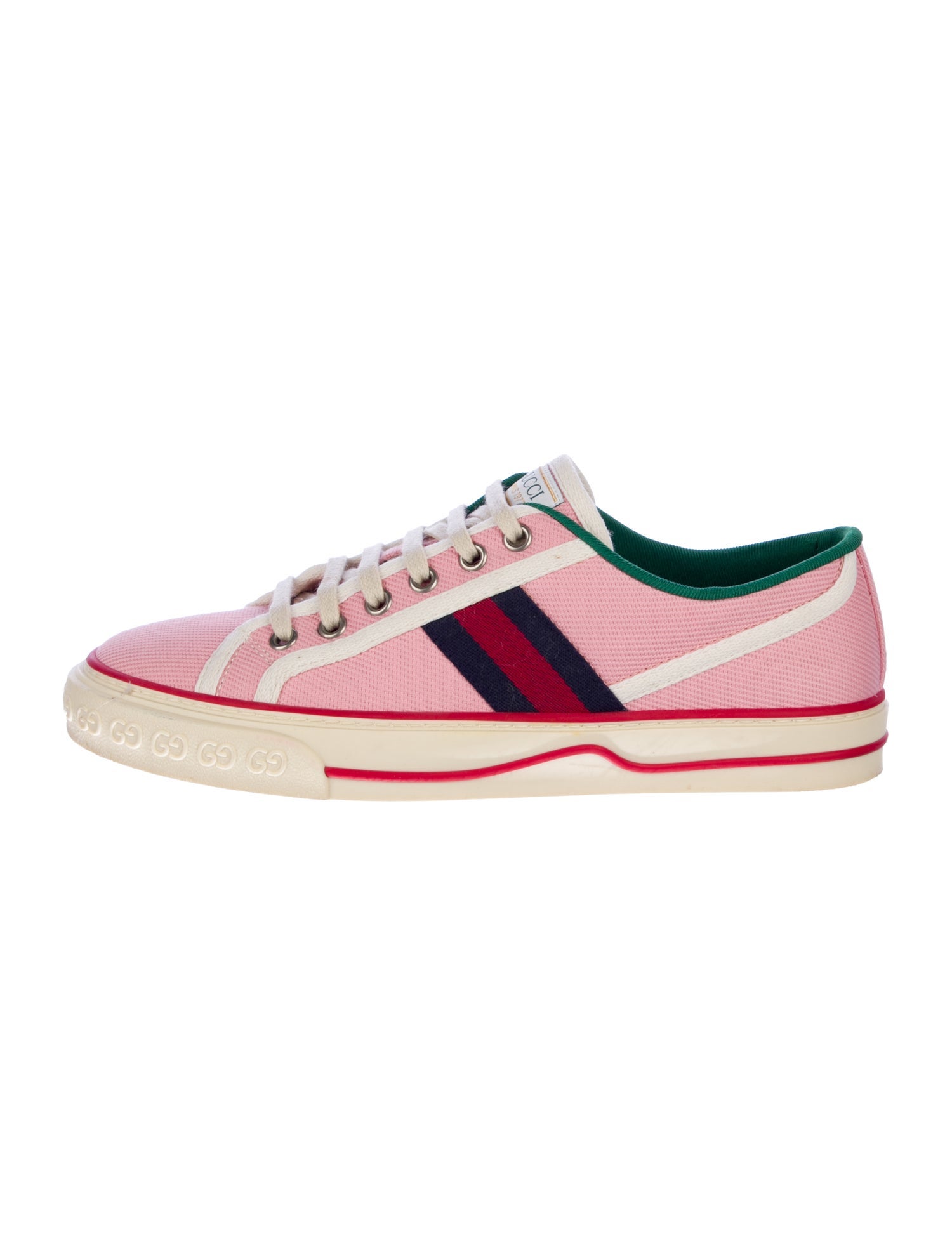 Gucci Sylvie Web Accent Sneakers