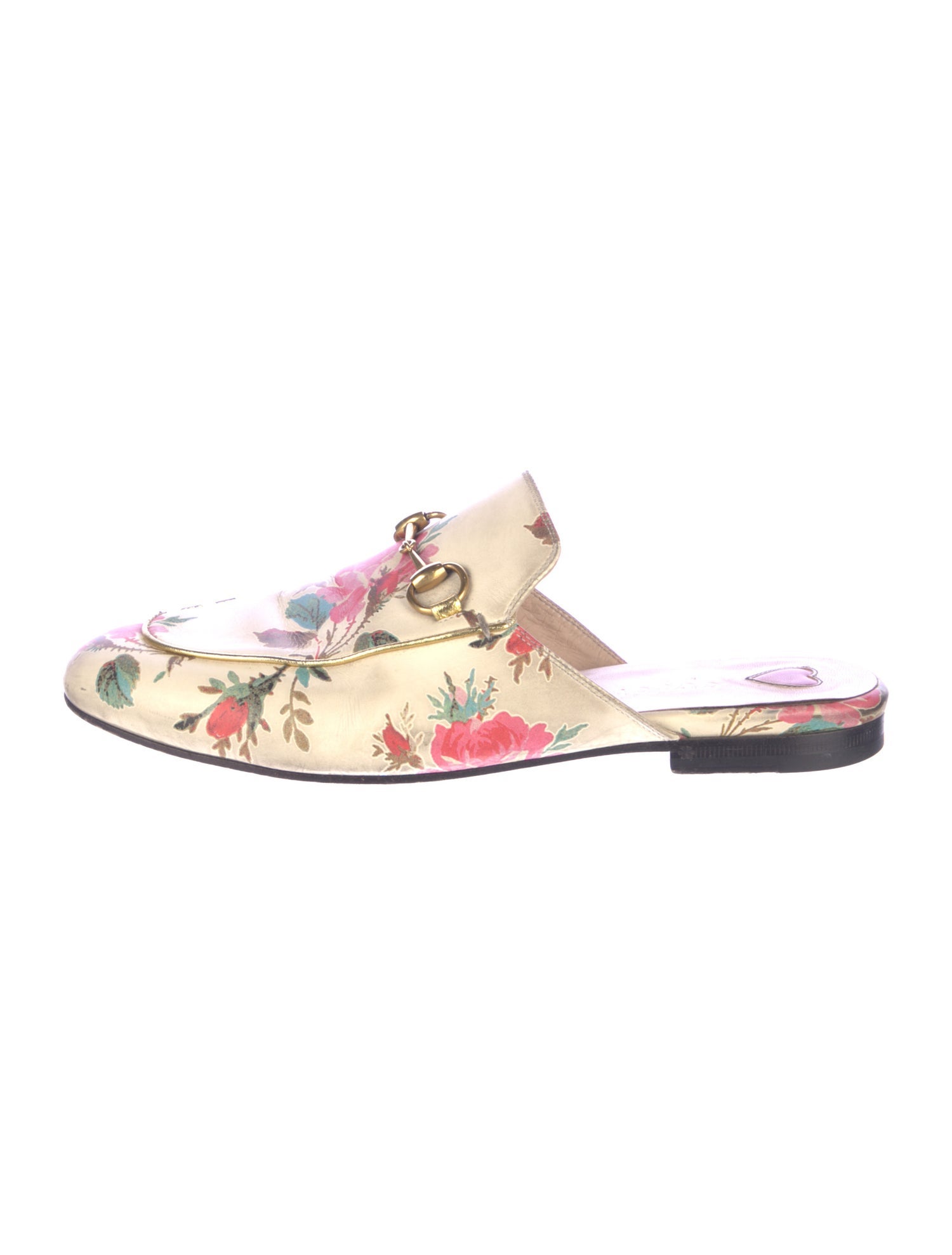 Gucci Horsebit Accent Leather Mules