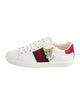 Gucci Web Accent Leather Sneakers