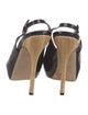 Gucci Patent Leather Slingback Pumps