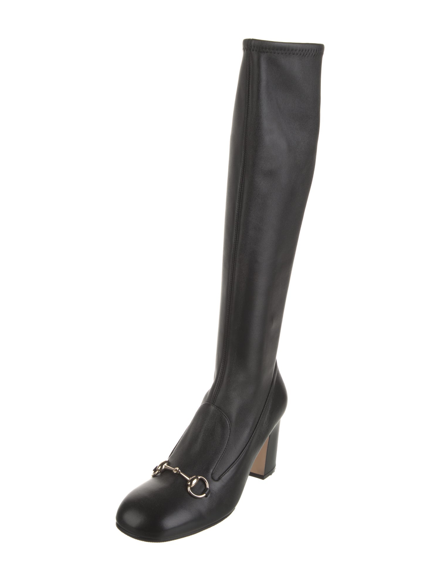 Gucci Leather Riding Boots