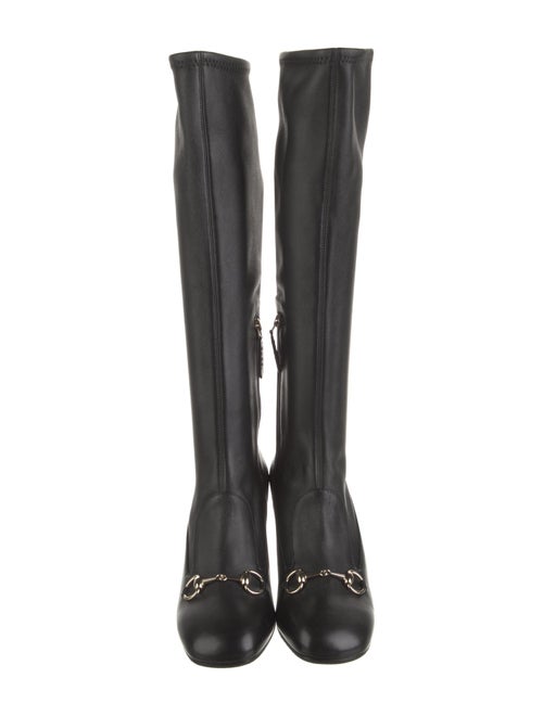 Gucci Leather Riding Boots