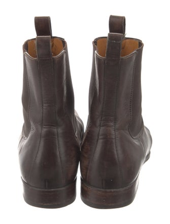 Gucci Leather Chelsea Boots