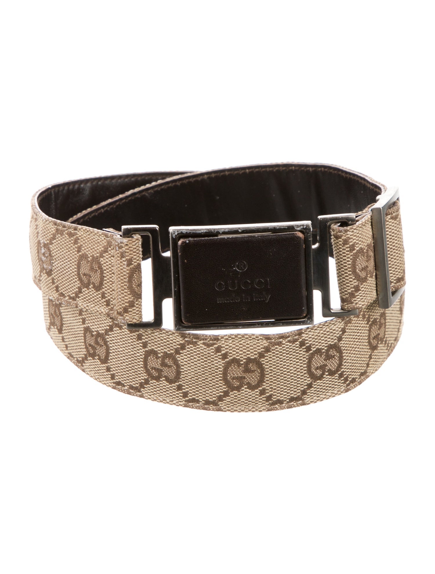 Gucci GG Canvas Canvas Belt