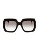 Gucci Interlocking G Logo Oversize Sunglasses