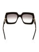 Gucci Interlocking G Logo Oversize Sunglasses