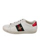 Gucci Web Accent Leather Sneakers