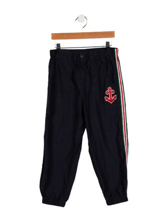 Gucci Kids' Web Accent Cargo Pants