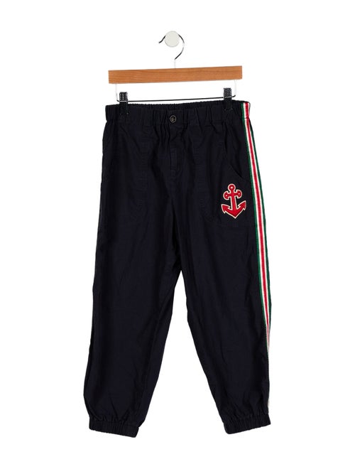 Gucci Kids' Web Accent Cargo Pants