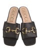 Gucci 1955 Horsebit Accent Leather Mules