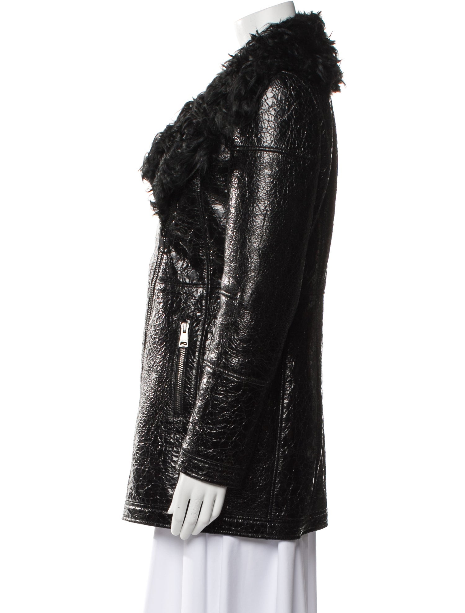 Gucci Vintage Shearling Fur Coat