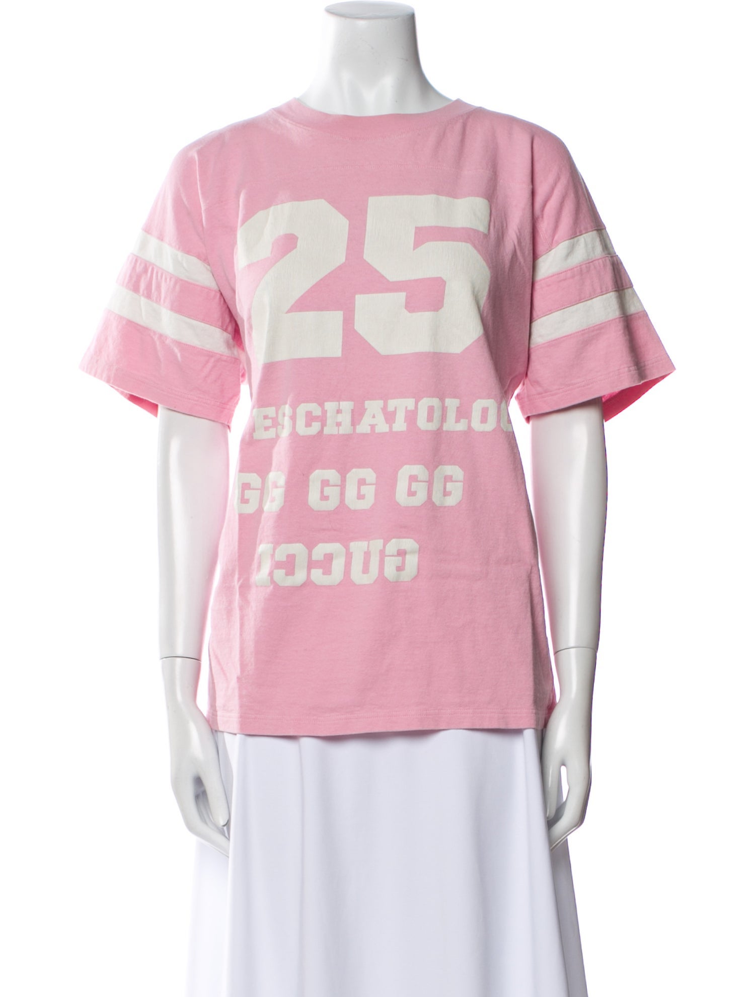 Gucci Graphic Print Crew Neck T-Shirt