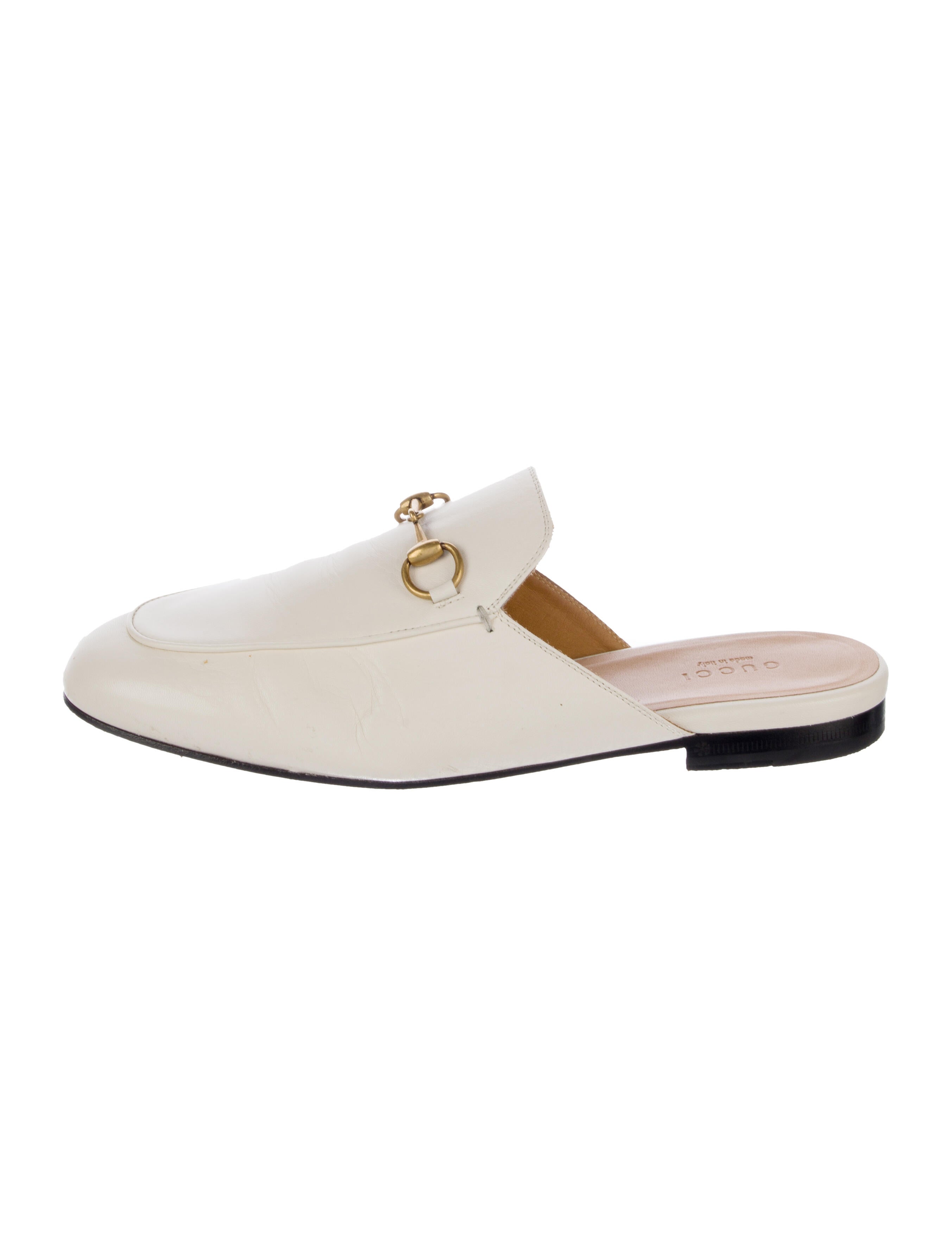 Gucci Princetown Horsebit Accent Mules