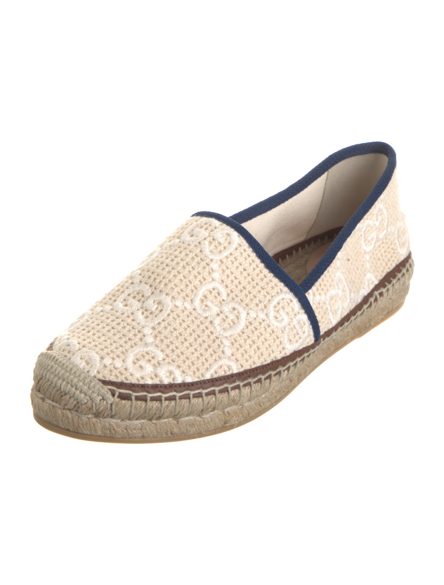 Gucci GG Logo Canvas Espadrilles