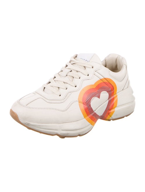 Gucci Interlocking G Logo Leather Chunky Sneakers