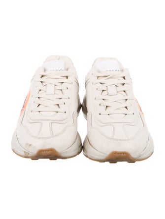 Gucci Interlocking G Logo Leather Chunky Sneakers