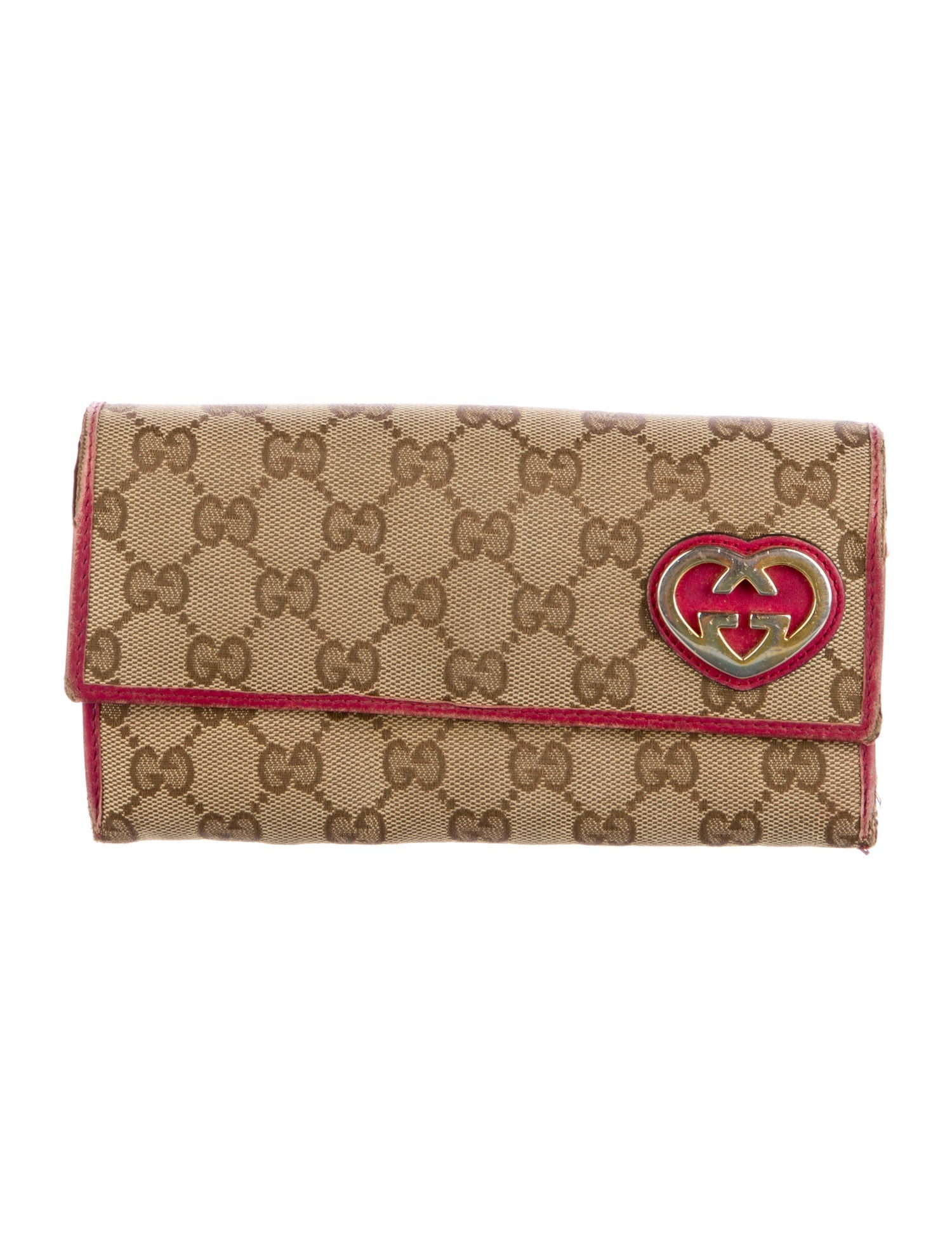 Gucci GG Canvas Canvas Continental Wallet