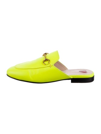 Gucci 1955 Horsebit Accent Leather Mules