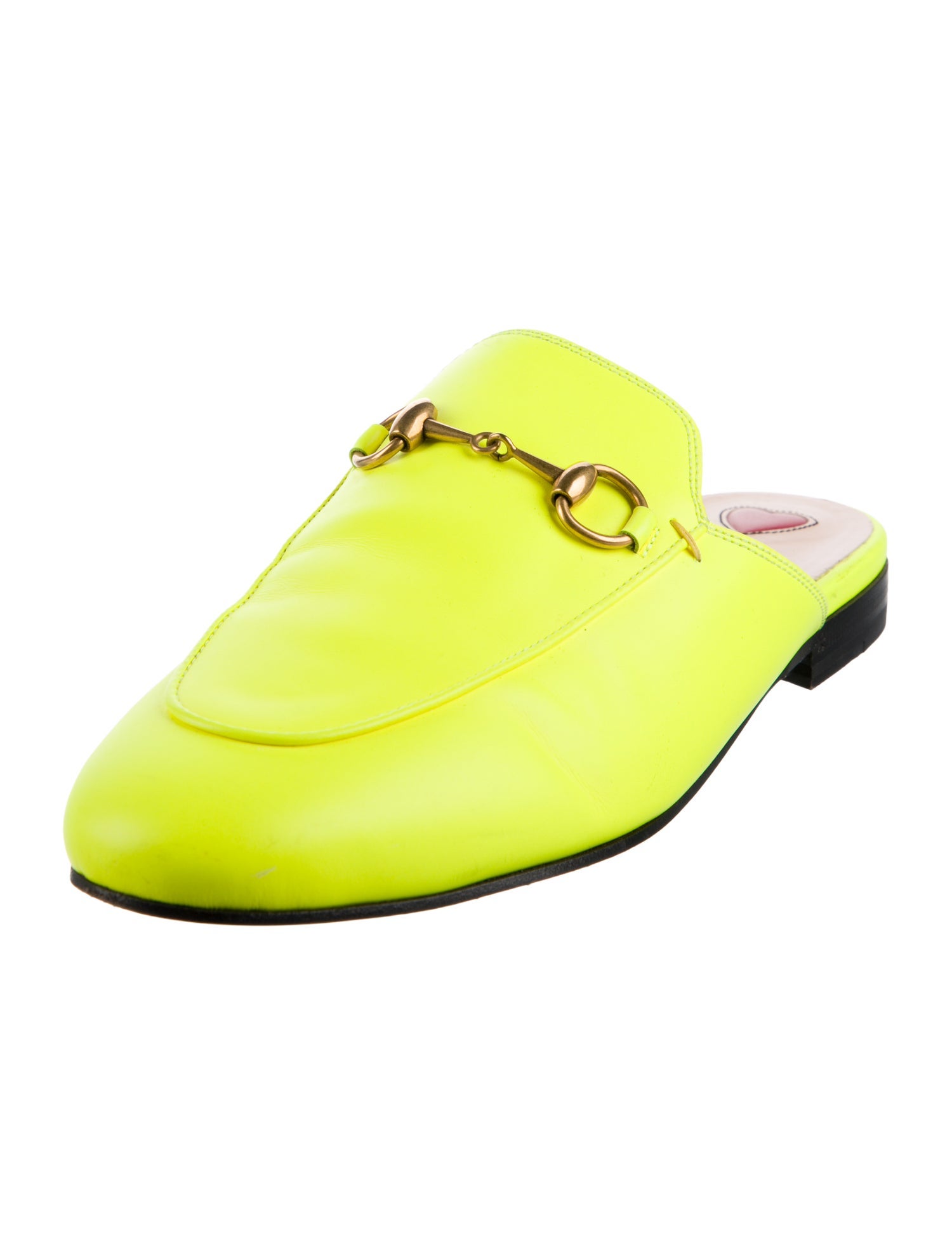 Gucci 1955 Horsebit Accent Leather Mules